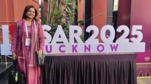 Dr Sumita Prabhakar at ISAR Lucknow 2025