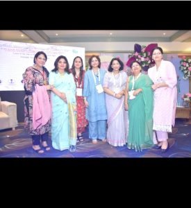 Dr. Sumita Prabhakar with other doctors at HRHC 2025