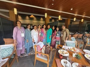 Dr. Sumita Prabhakar with other doctors at HRHC 2025
